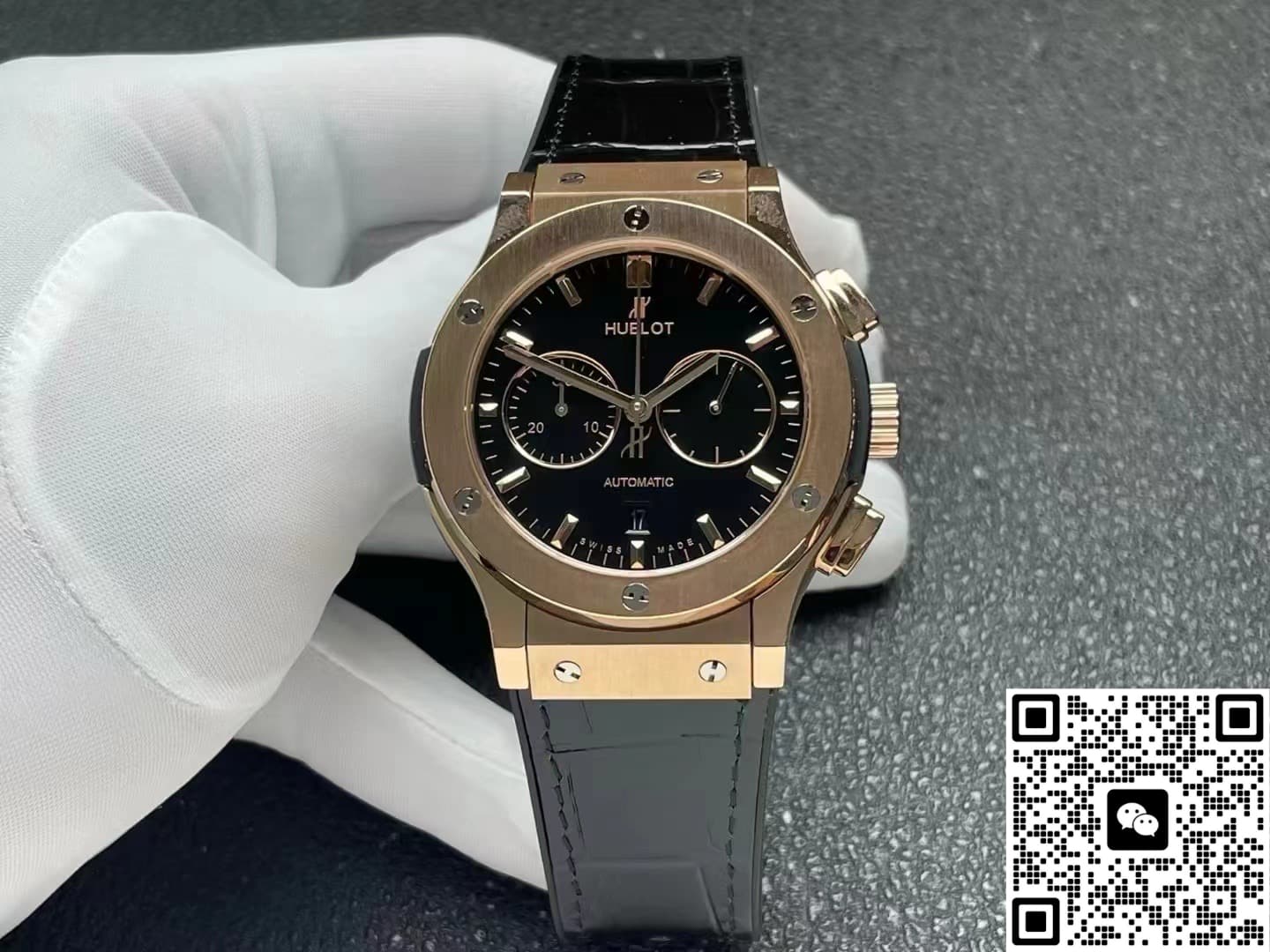 Hublot Classic Fusion 521.OX.1181.LR HB Factory alligator