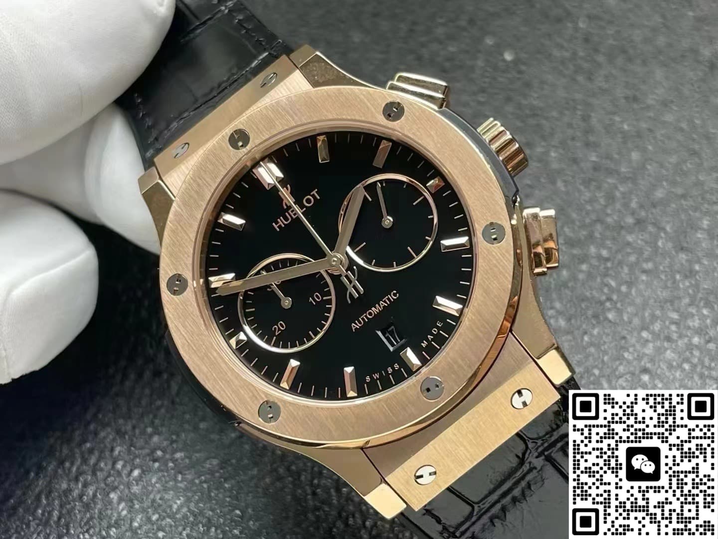 Hublot Classic Fusion 521.OX.1181.LR HB Factory alligator