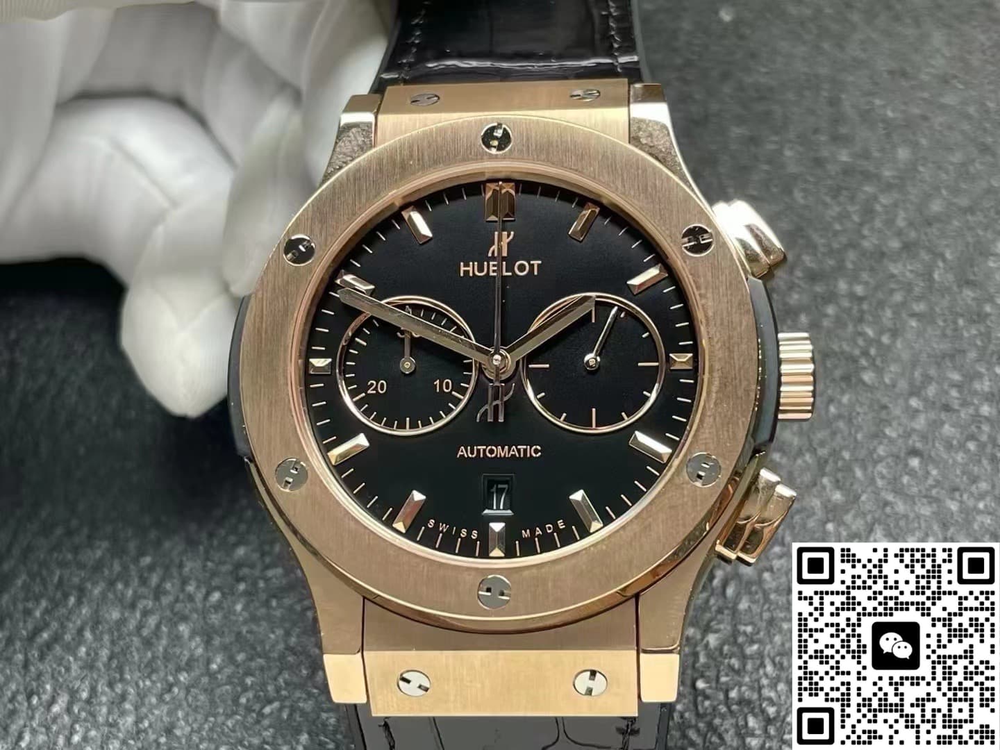 Hublot Classic Fusion 521.OX.1181.LR HB Factory alligator