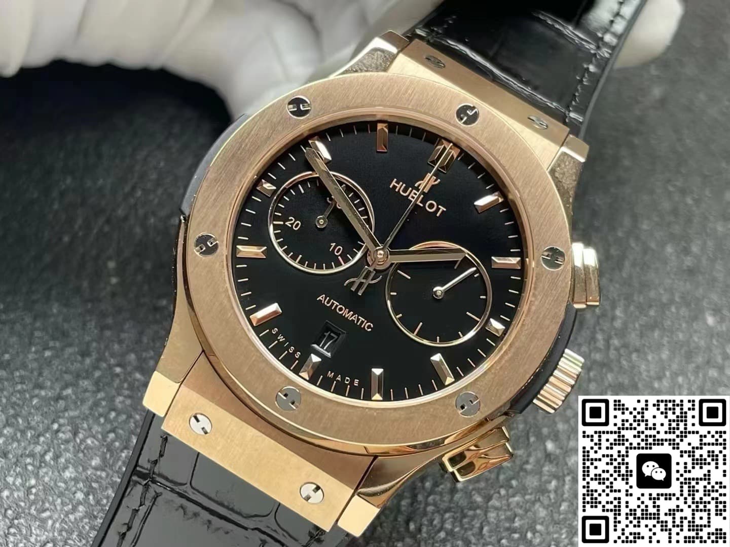 Hublot Classic Fusion 521.OX.1181.LR HB Factory alligator