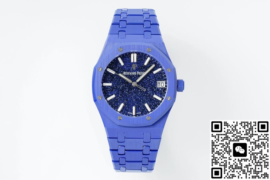 Audemars Piguet Royal Oak 15500 APS Factory Blue Ceramic Strap