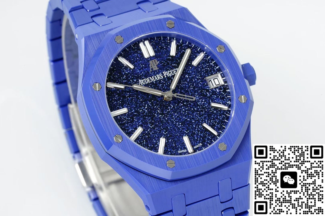 Audemars Piguet Royal Oak 15500 APS Factory Blue Ceramic Strap