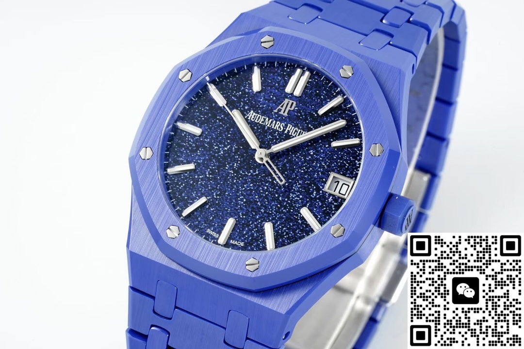 Audemars Piguet Royal Oak 15500 APS Factory Blue Ceramic Strap