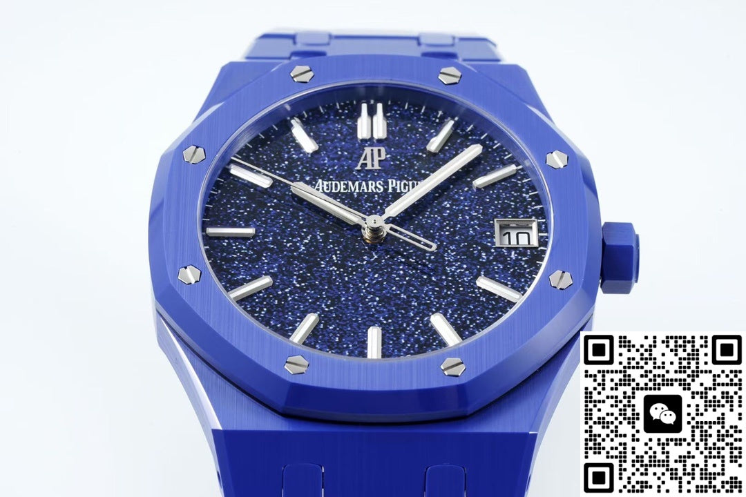 Audemars Piguet Royal Oak 15500 APS Factory Blue Ceramic Strap