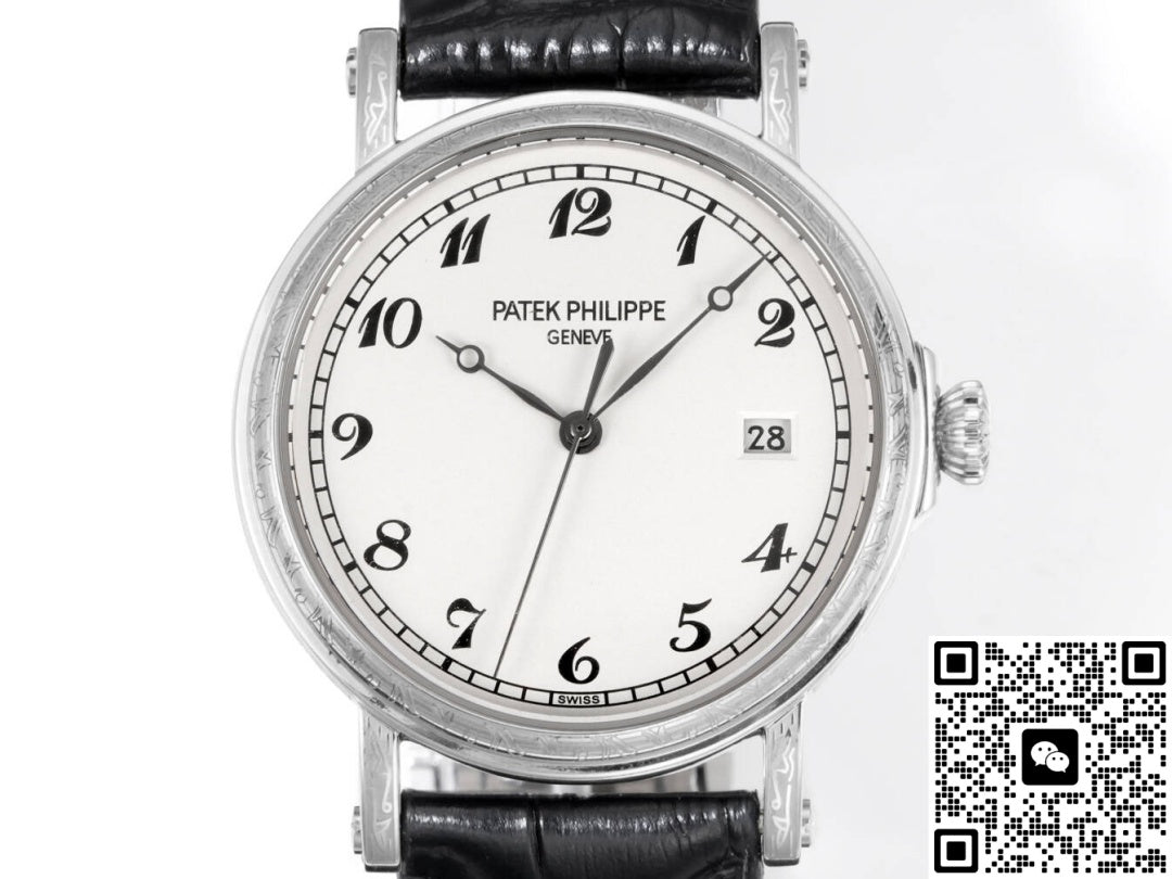 Patek Philippe Calatrava 5153G-011 GR Factory alligator