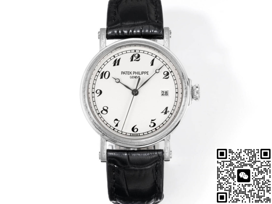 Patek Philippe Calatrava 5153G-011 GR Factory alligator