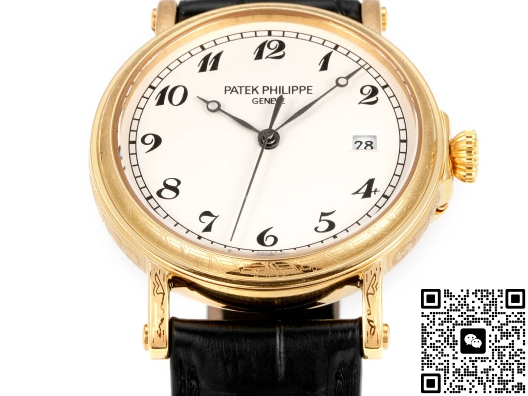 Patek Philippe Calatrava 5153J-011 GR Factory Date display