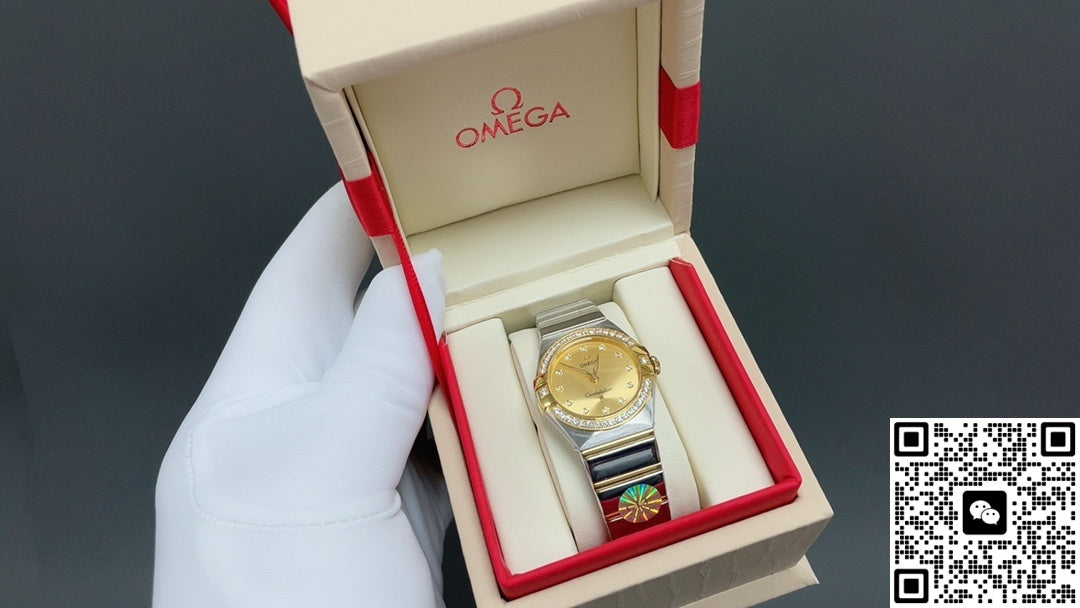 Omega Constellation 131.25.28.60.58.001 CLF Factory 4061 Quartz Movement