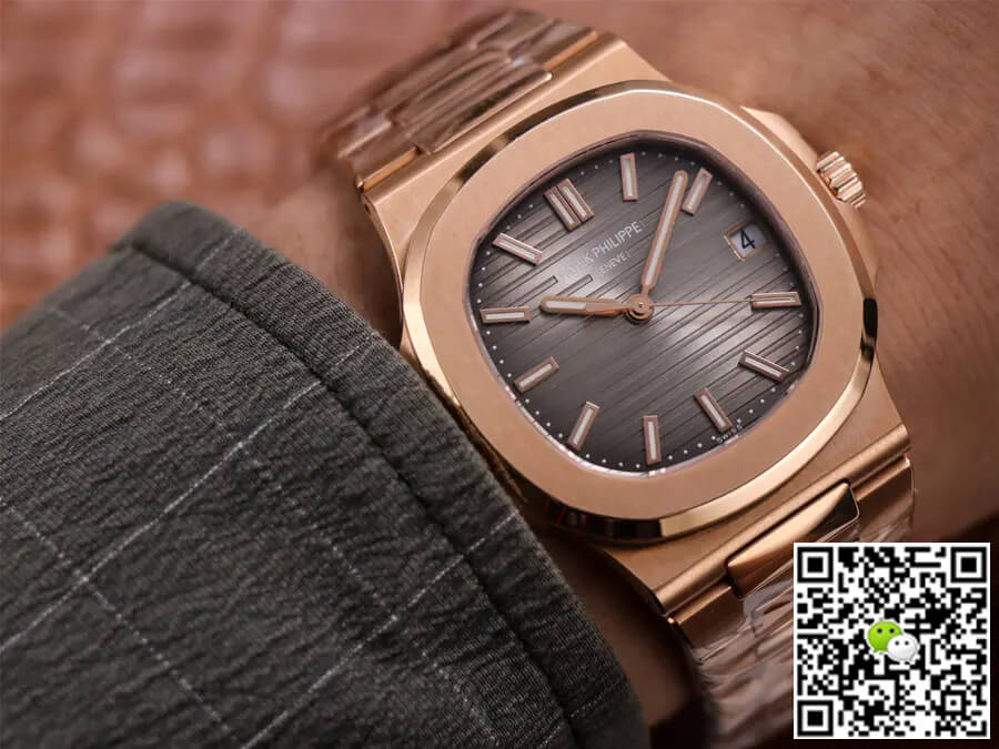 Patek Philippe Nautilus 5711/1R-001 PPF Factory V4 Rose Gold Brown Dial