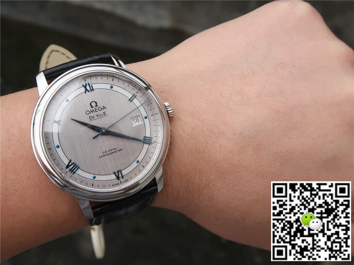 Omega De Ville 424.13.40.20.02.003 MKS Factory Silver Dial