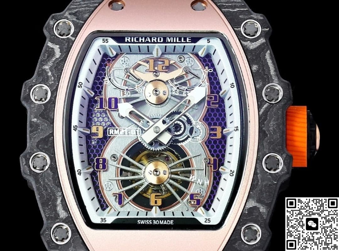 Richard Mille RM21-01 RM Factory Orange Strap