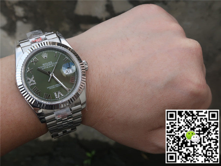 Rolex Datejust 36MM GM Factory Green Dial