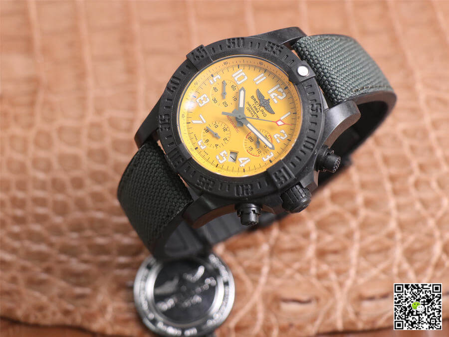 Breitling Avenger Hurricane 12H XB0180E41I1W1 GF Factory V2 Yellow Dial