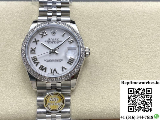 Rolex Datejust M278384RBR-0014 AR factory steel buckle