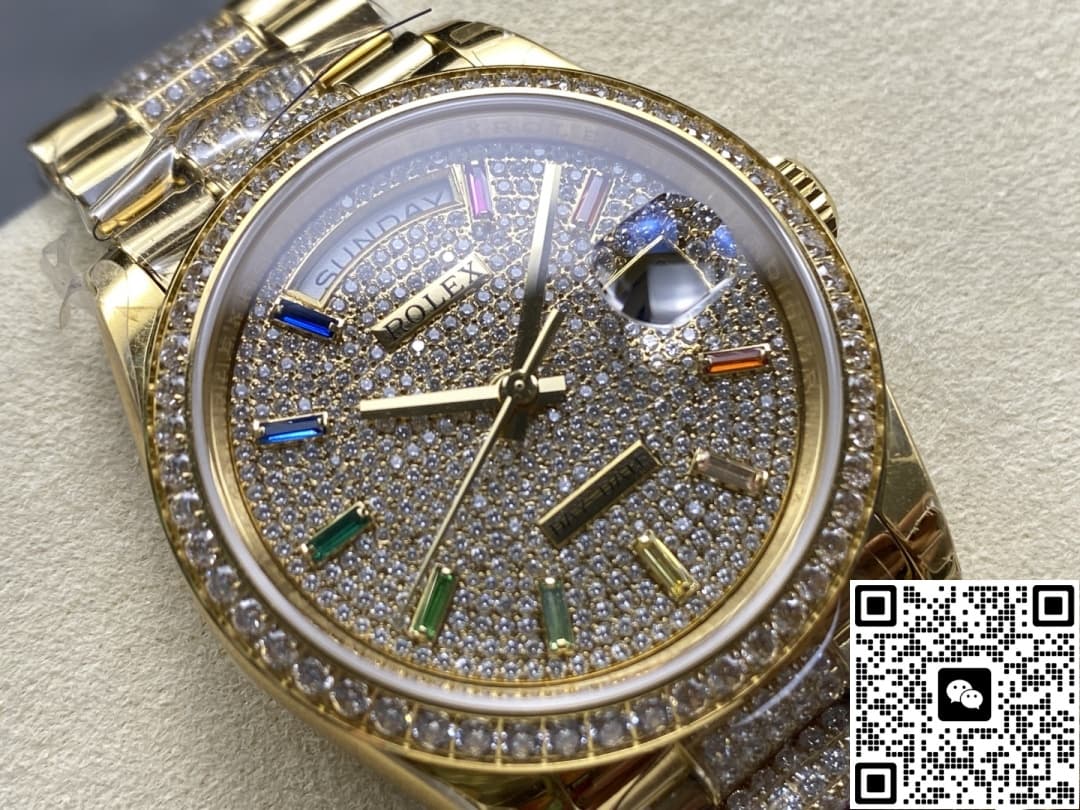 Rolex Day-Date M128348rbr-0031 8+ Factory Date Display