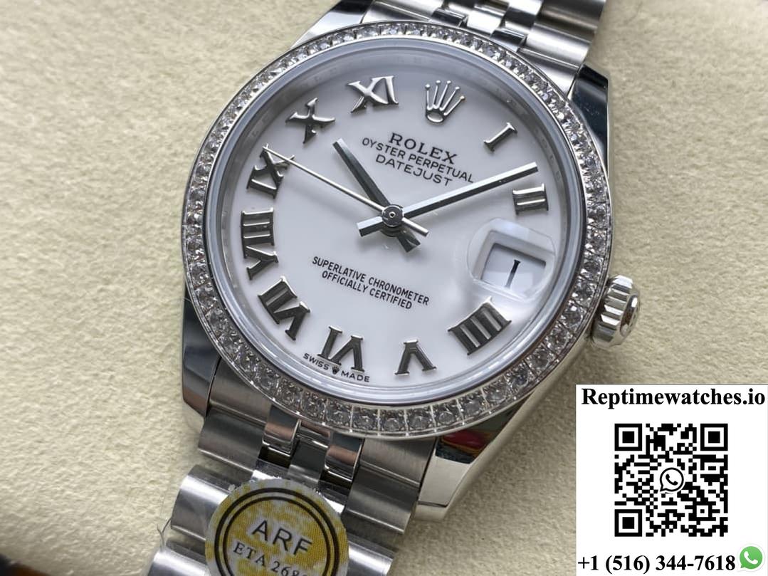 Rolex Datejust M278384RBR-0014 AR factory steel buckle