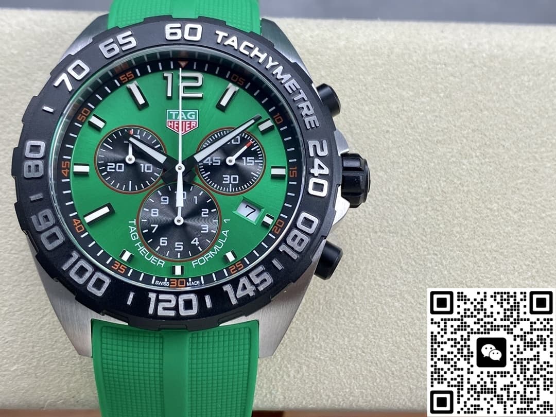 TAG Heuer F1 CAZ101AP.FT8056 green strap