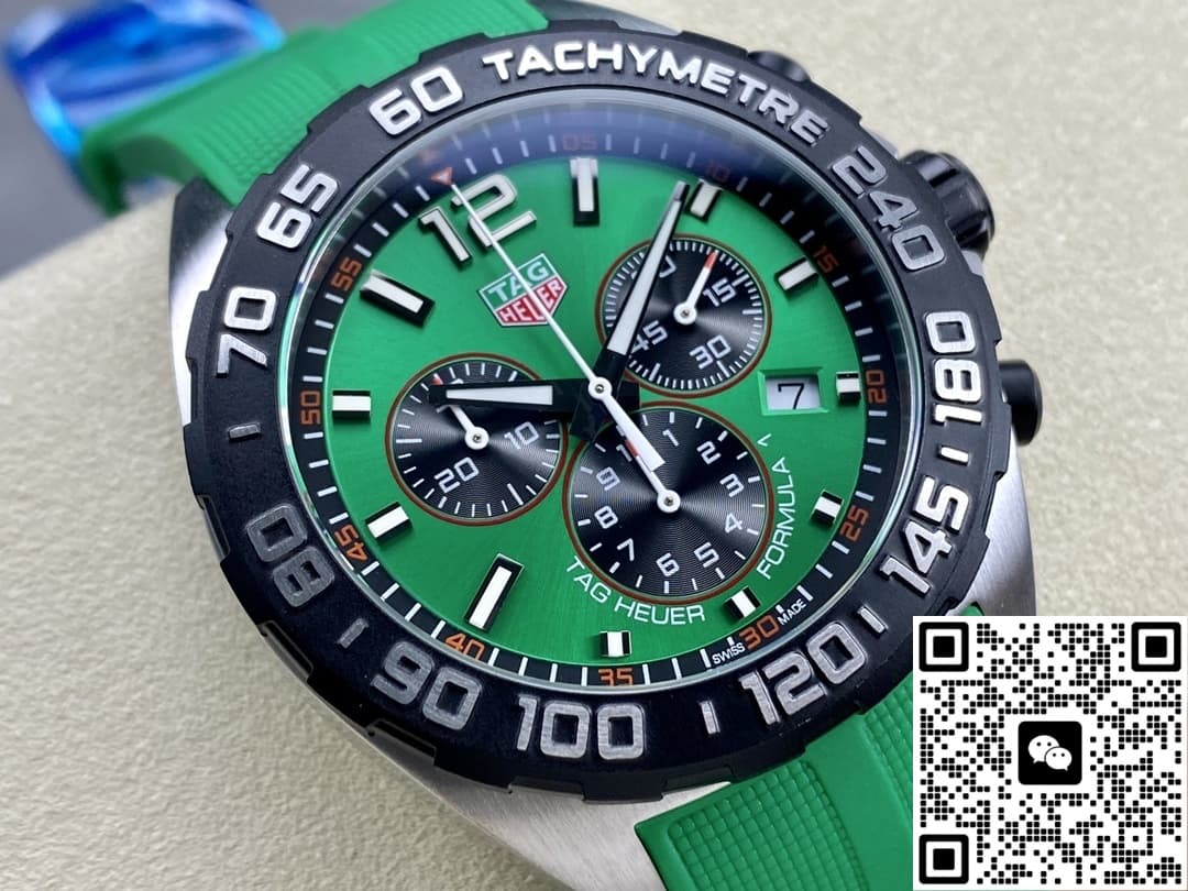 TAG Heuer F1 CAZ101AP.FT8056 green strap