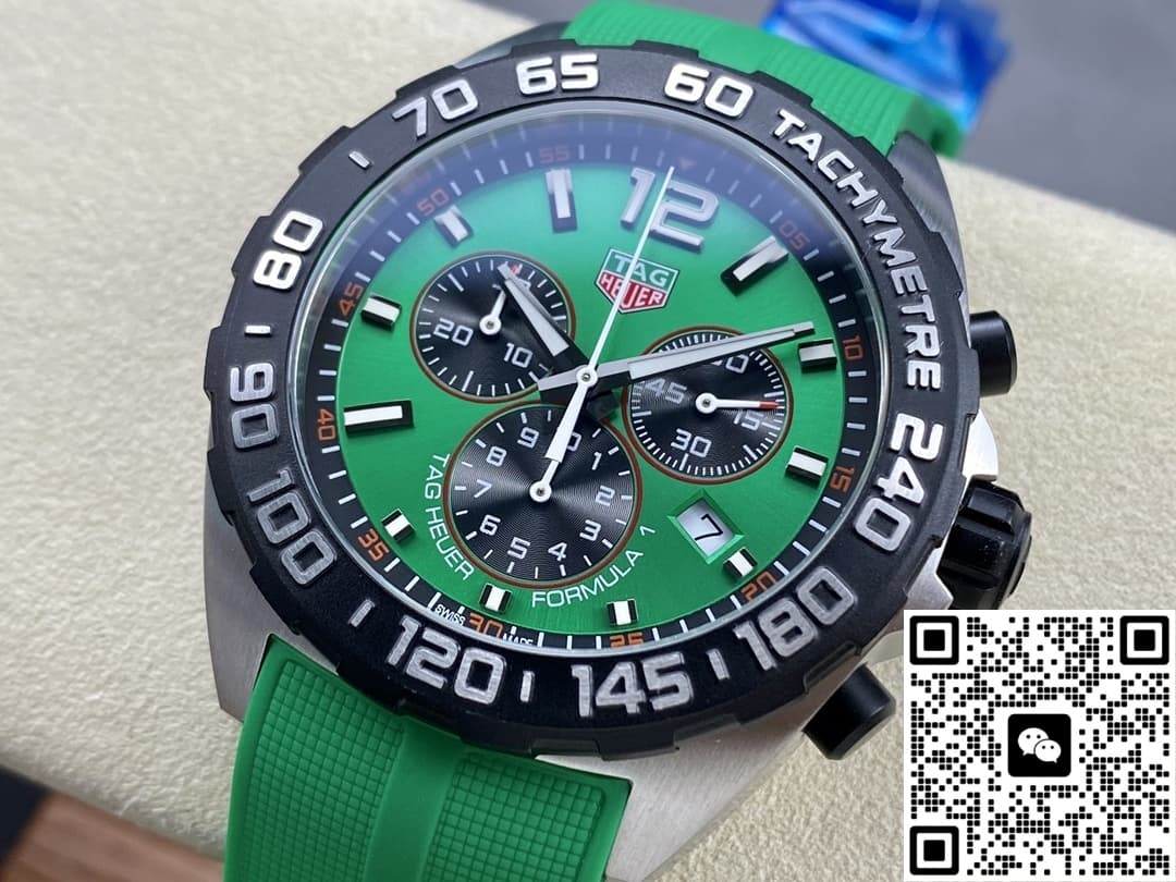TAG Heuer F1 CAZ101AP.FT8056 green strap