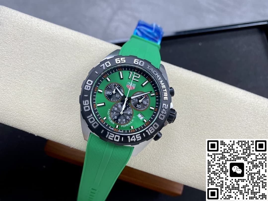 TAG Heuer F1 CAZ101AP.FT8056 green strap