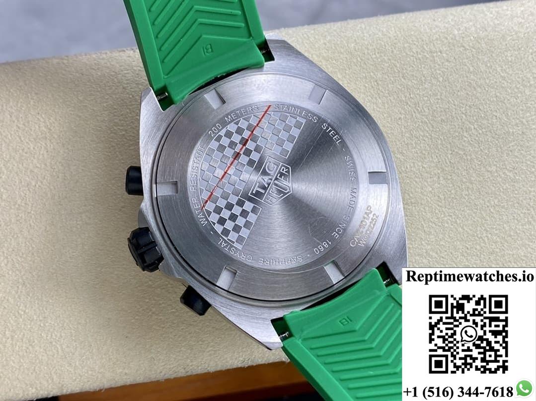 Tag Heuer F1 Caz101Ap.Ft8056 Green Strap-Rep Time Watches