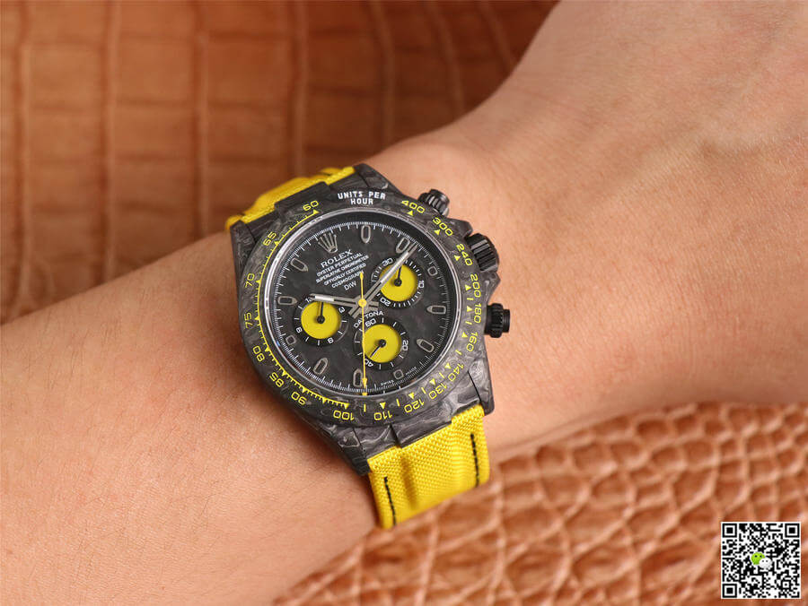 Rolex Daytona Diw Retrofit Version WWF Factory Carbon Fiber Pattern