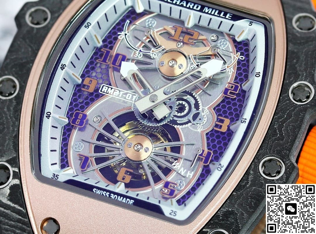 Richard Mille RM21-01 RM Factory Orange Strap