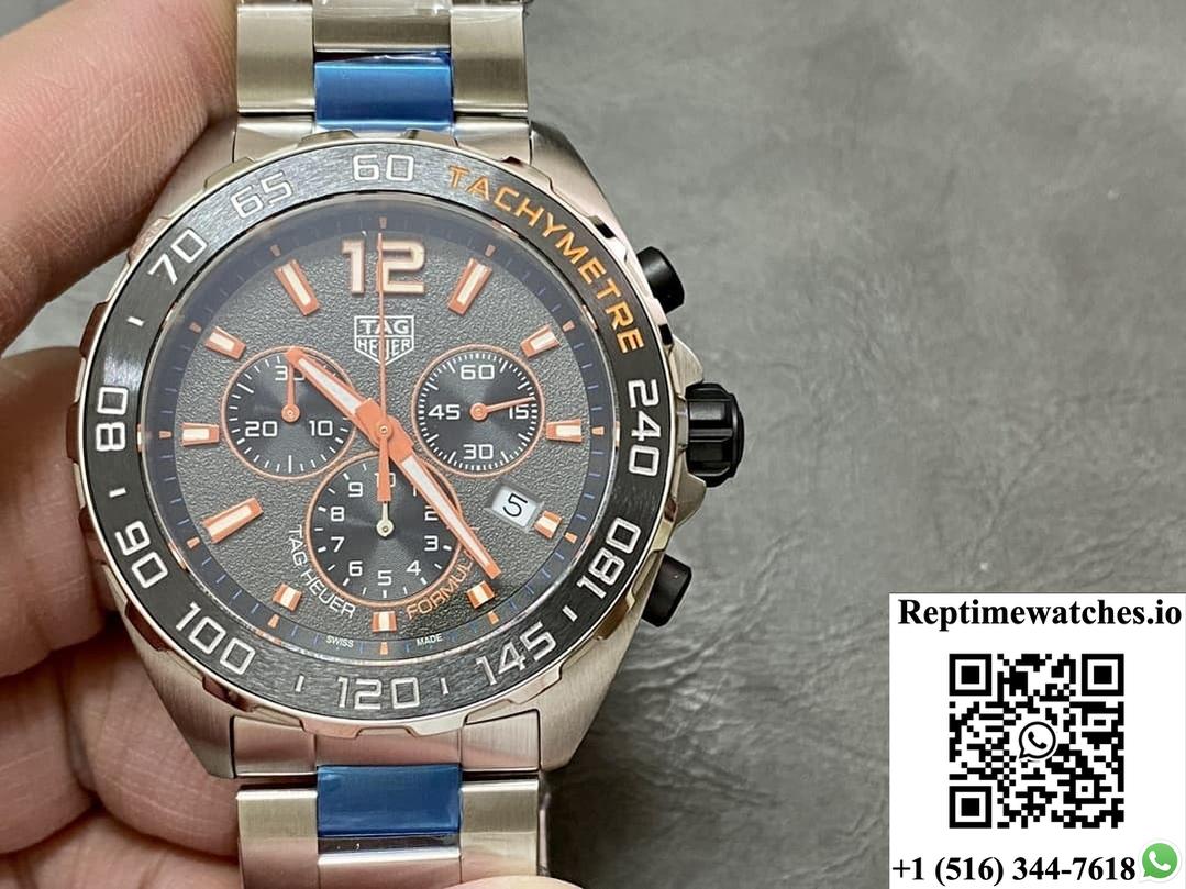Tag Heuer F1 Caz101Ah.Ba0842 Textured Dial-Rep Time Watches