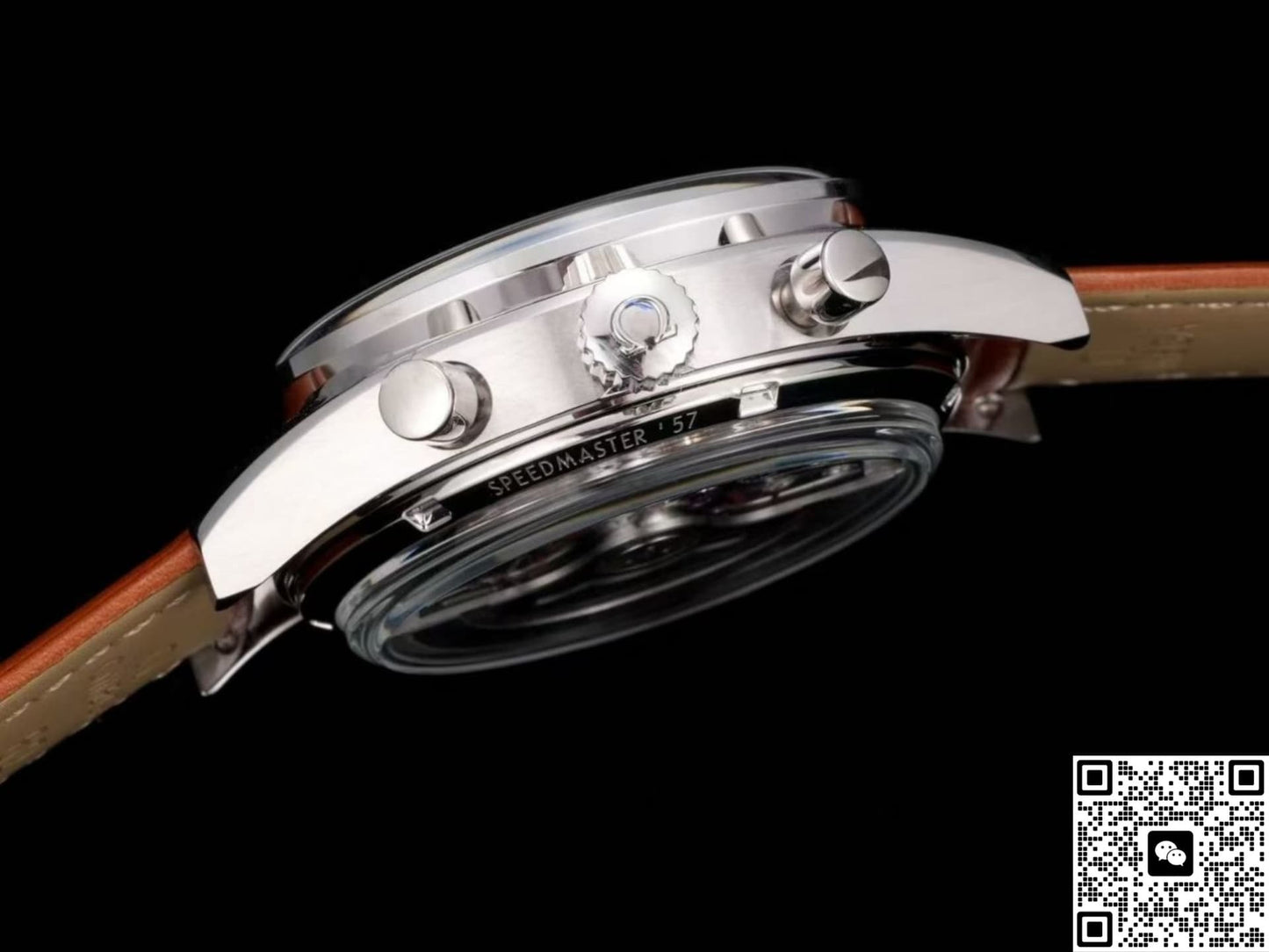 Omega Speedmaster 331.12.42.51.01.002 TVS Factory Transparent Back