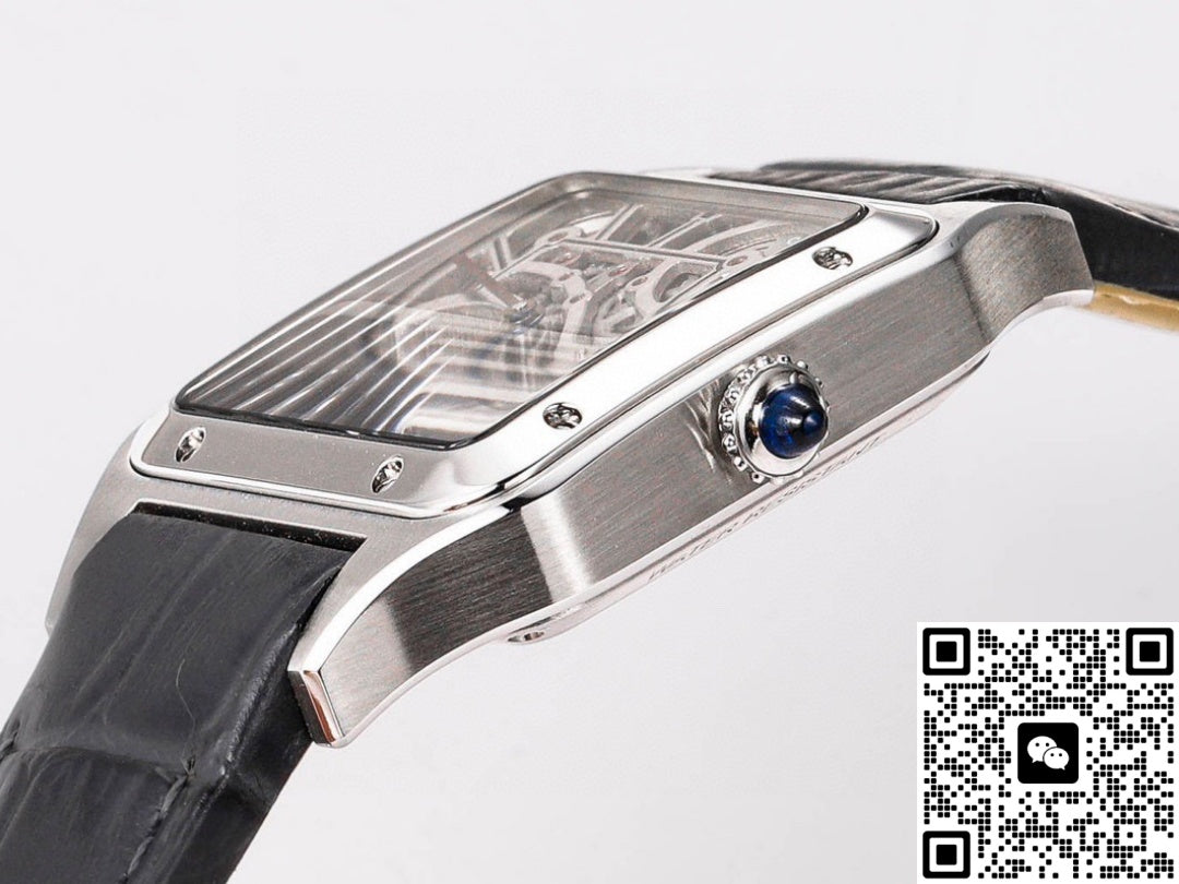 Cartier Santos WHSA0032 CLG Factory Alligator Leather Strap