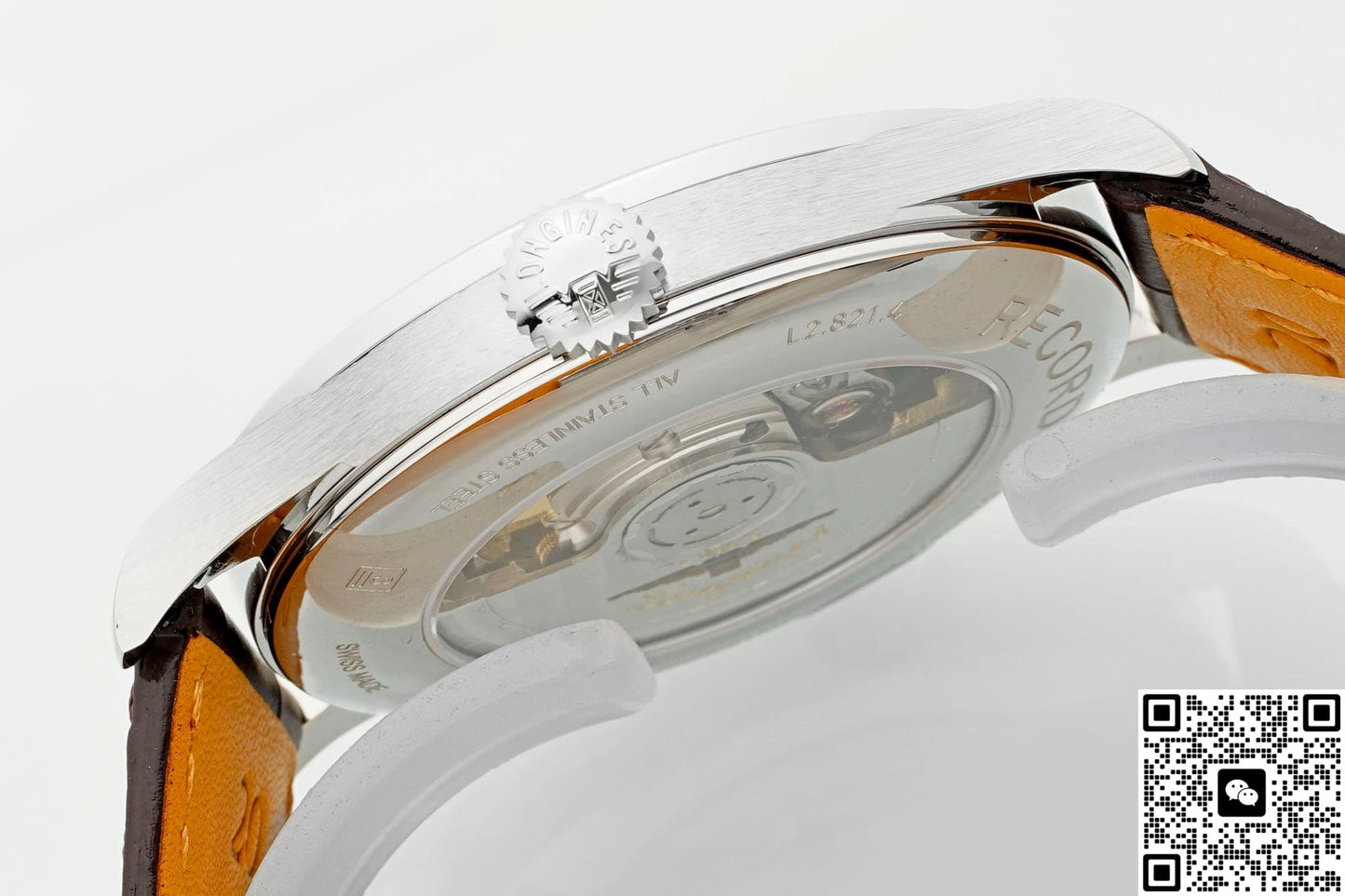 Longines Record Collection L2.821.4.56.2 AF Factory Crocodile Skin