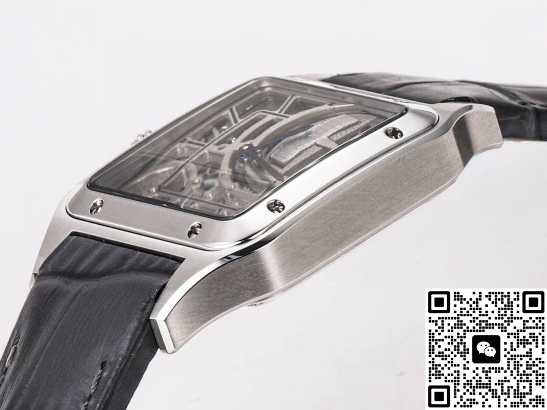 Cartier Santos WHSA0032 CLG Factory Alligator Leather Strap