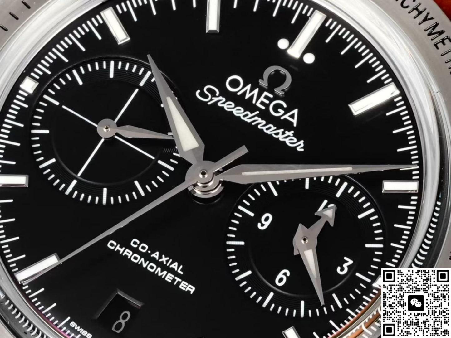 Omega Speedmaster 331.12.42.51.01.001 TVS Factory Leather Strap