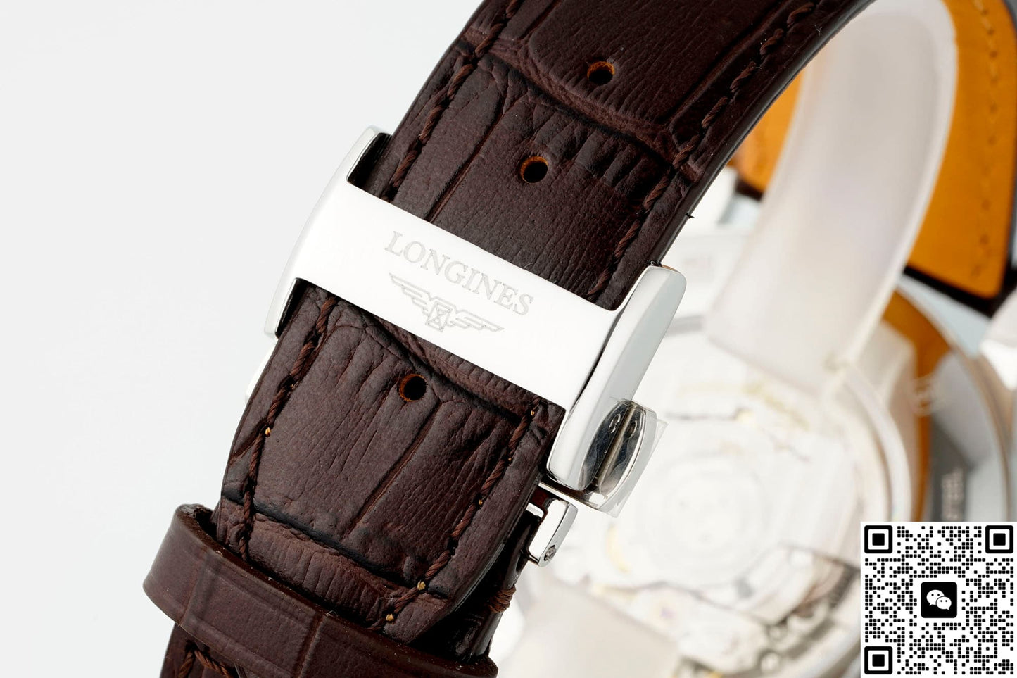 Longines Record Collection L2.821.4.56.2 AF Factory Crocodile Skin