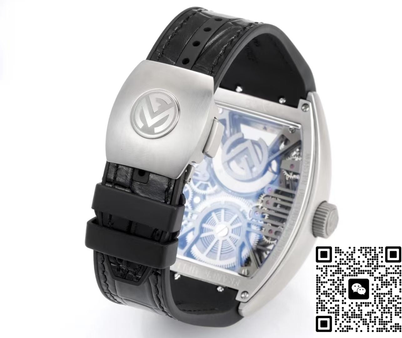 Franck Muller V45 NEW Factory Tourbillon Skeleton Dial