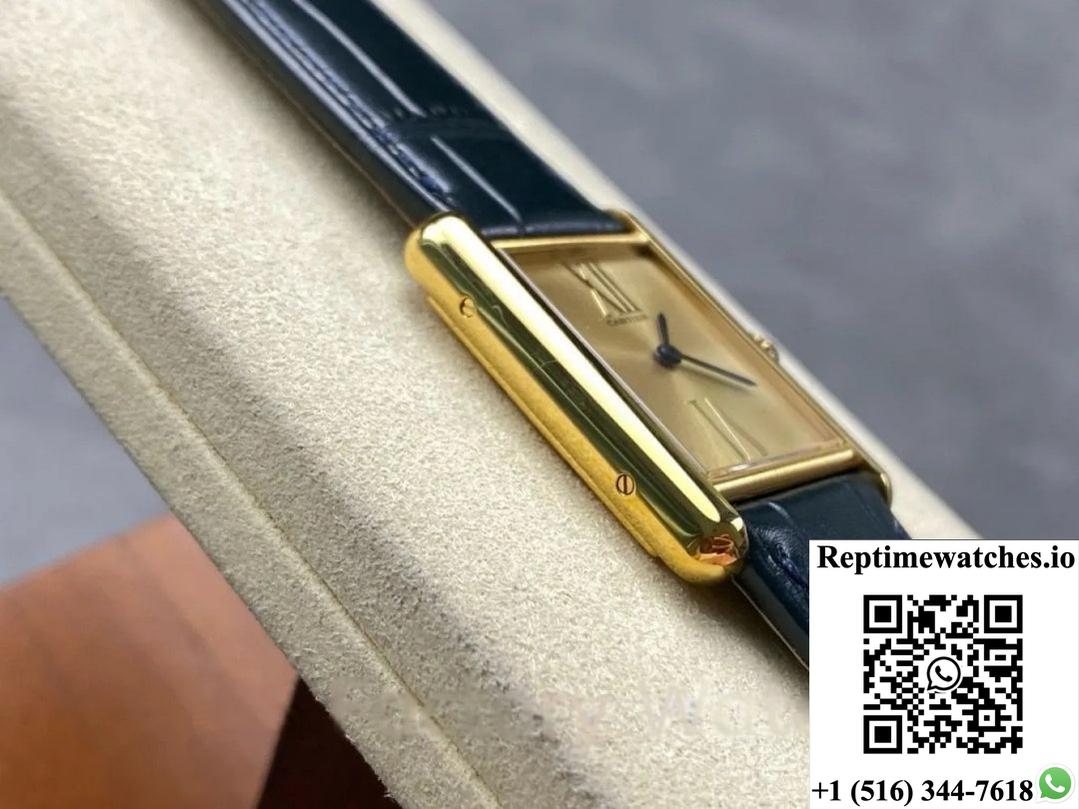 Cartier Tank WGTA0213 F1 Factory Alligator Leather Strap