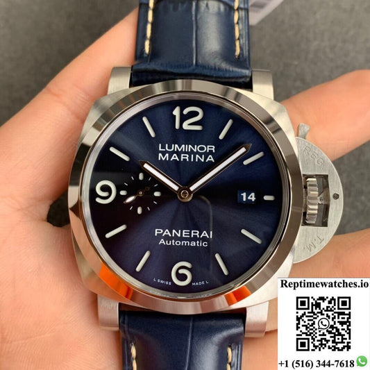 Panerai Luminor Pam01313 Vs Factory Blue Dial-Rep Time Watches