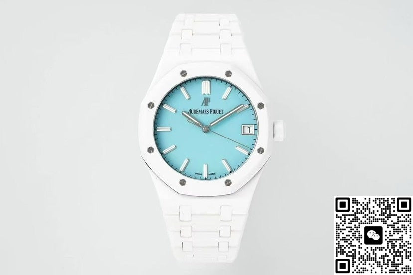 Audemars Piguet Royal Oak 15500 APS Factory “Tapisserie” Checkered Dial
