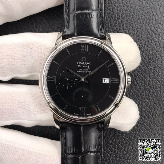 Omega De Ville 424.13.40.21.01.001 ZF Factory Black Dial