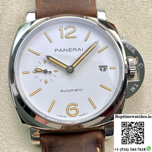 Panerai Luminor Pam01046 Vs Factory White Dial-Rep Time Watches