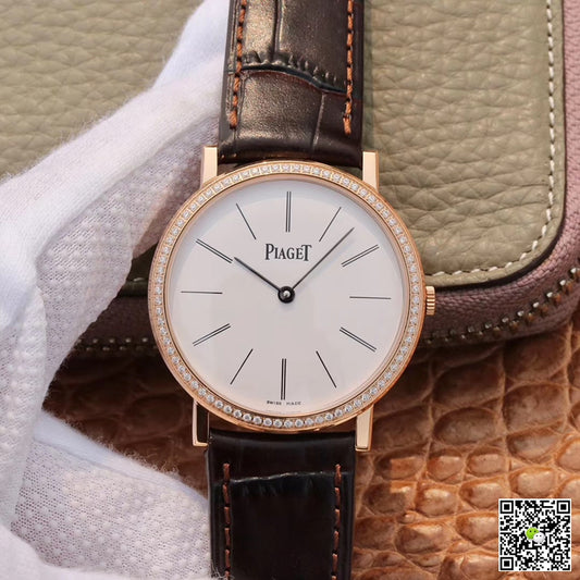 Piaget Altiplano Mecanique P10584 G0A36125 MKS Factory Rose Gold Diamond Bezel
