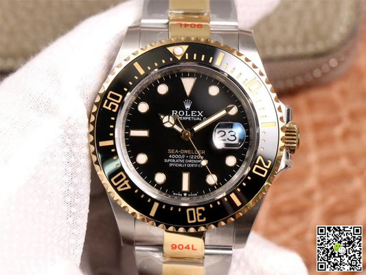 Rolex Sea Dweller M126603 V3 GM Factory Rose Gold Black Dial