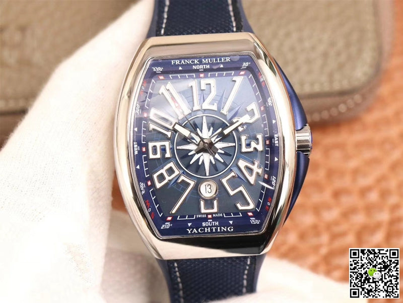 Franck Muller MEN’S Collection V45 SC DT AC BL Yachting ZF Factory Blue Dial