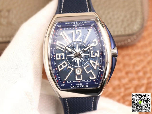 Franck Muller MEN’S Collection V45 SC DT AC BL Yachting ZF Factory Blue Dial