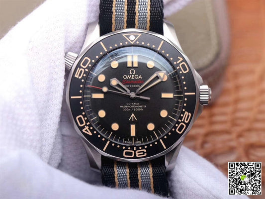 Omega Seamaster 210.92.42.20.01.001 James Bond 007 VS Factory Black Dial
