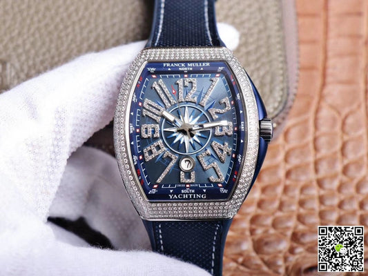 Franck Muller MEN’S Collection V45 SC DT Yachting ZF Factory Blue Dial