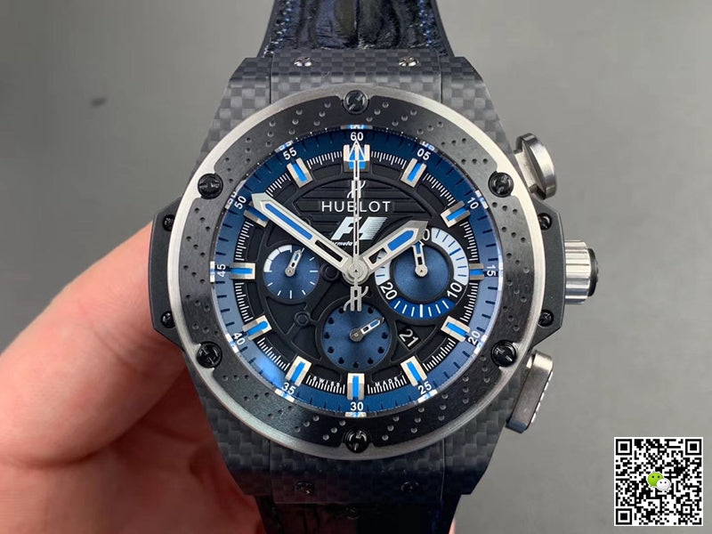 Hublot King Power Ferrari F1 Interlagos 703.QM.1129.HR.FIL11 V6 Factory Black Dial