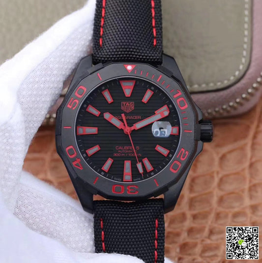Tag Heuer Aquaracer WAY208C.RHZ4937 V6 Factory Black Dial