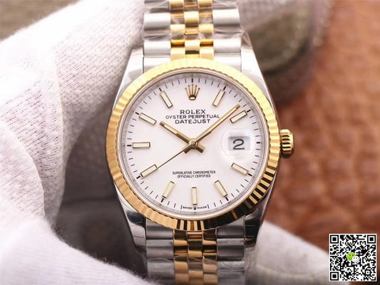 Rolex Datejust M126233-0019 EW Factory White Dial