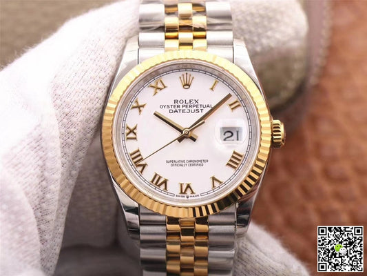 Rolex Datejust M126233-0029 EW Factory White Dial
